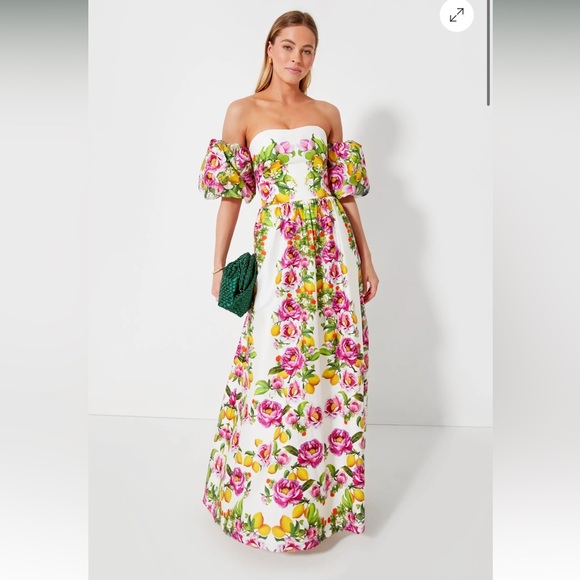 Borgo De Nor Dresses & Skirts - Borgo de Nor Peonia Pink Juliet Cotton Dress